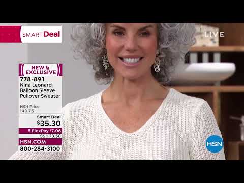 HSN | Nina Leonard Fashions 02.10.2022 - 12 PM