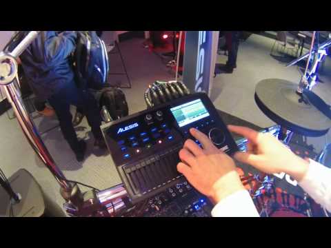 NAMM 2017 Alesis Strike Pro Kit Sample Mode