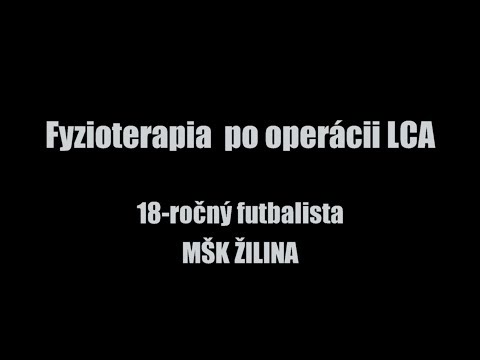 FYZIOTERAPIA PO OPERÁCII LCA - Jakub Krela
