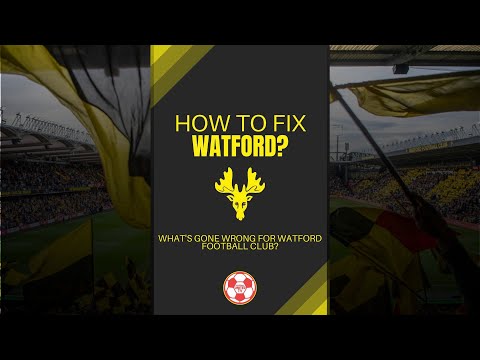 HOW TO FIX WATFORD??? #WATFORDFC #WATFORD #THEHORNETS