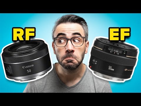 Canon RF 50mm f1.8 vs Canon EF 50mm f1.4
