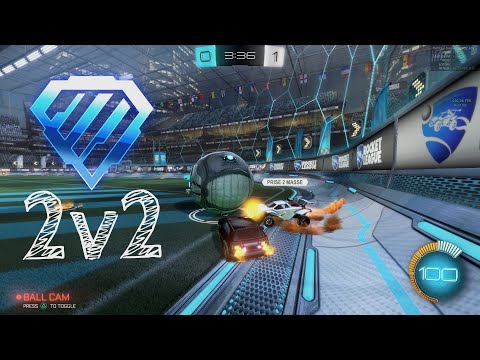 Diamond 3 Gameplay || 2v2 || Rocket League