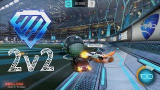 Diamond 3 Gameplay || 2v2 || Rocket League