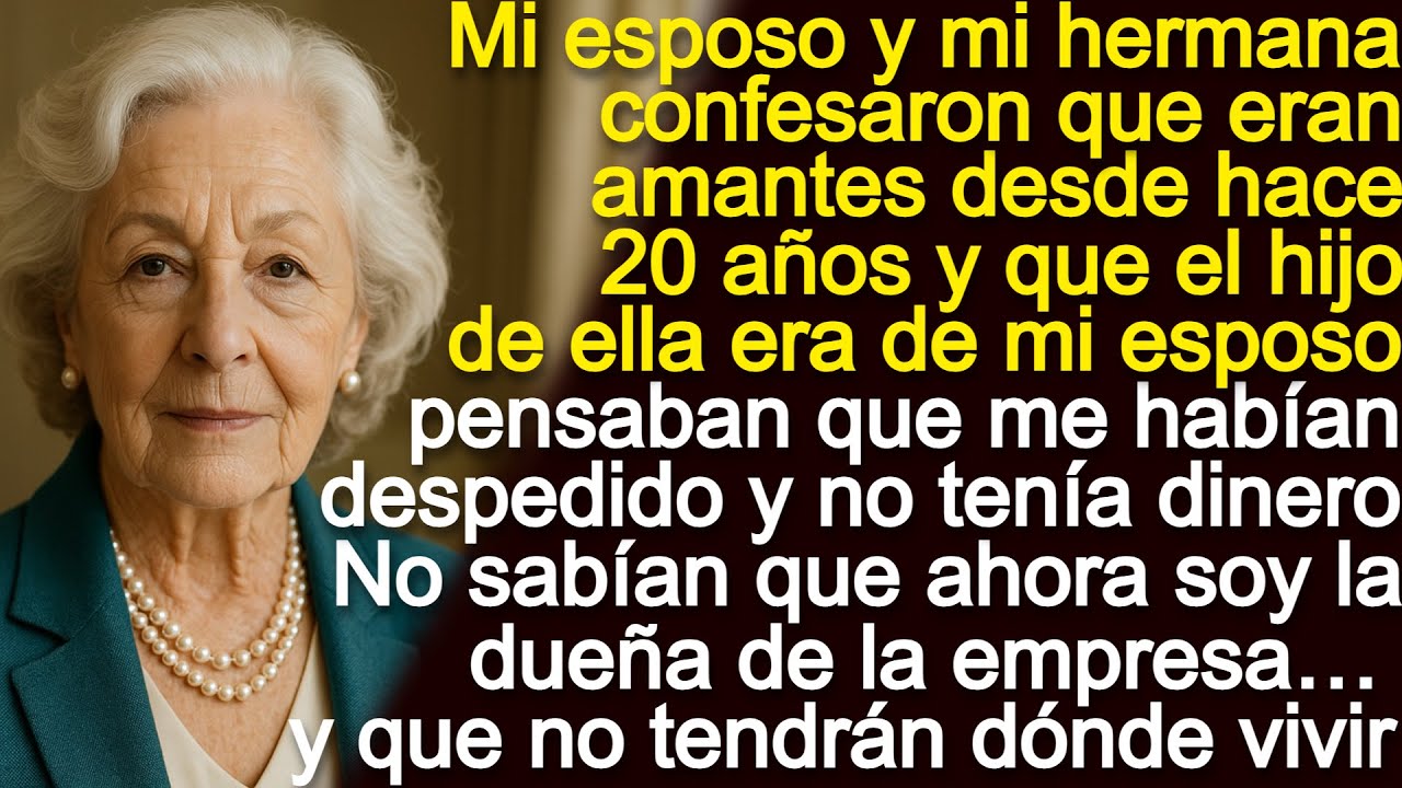 Sin saber que yo era la nueva dueña de la empresa, mi esposo confesó que tuvo un hijo con mi hermana