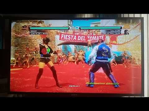 Tekken 6 PS3 PSN Online ranked match (Promotion Chance) (Asuka) vs (Law) (Me)