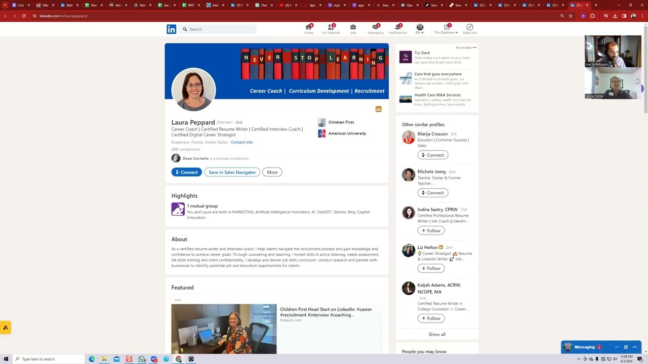 How to use LinkedIn with AI to gain more Exposure - SCORE WORKSHOP