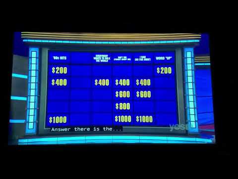Jeopardy, Brian Chang Day 2 - $500 wager on 1st Daily Double (1/20/21)