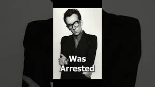 Did You Know ELVIS COSTELLO Was Arrested... #elvis #elviscostello #columbiarecords #1977 #shorts