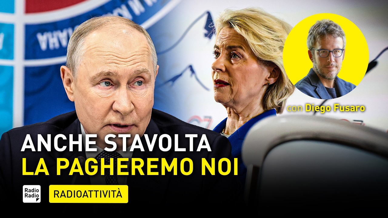 L'ennesima CANTONATA UE contro la Russia è servita (e la paghiamo NOI)