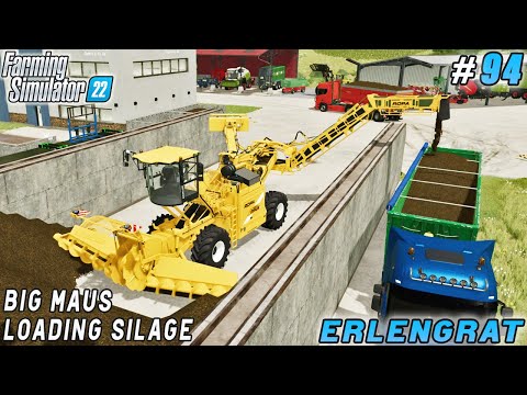Selling melons, buying "Maus" for loading silage | Erlengrat | Farming simulator 22 | Timelapse #94