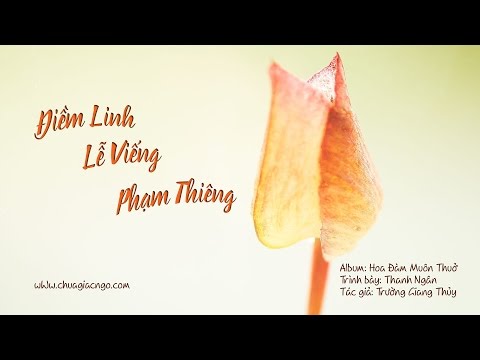 Điềm linh,lễ viếng,phạm thiêng