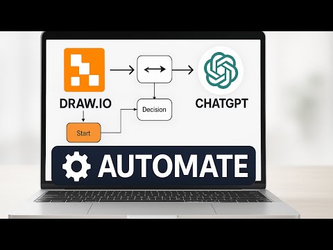 How To Automate Draw.io Diagrams With ChatGPT (2025)