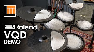 Roland VQD106: Is This The QUIETEST Electronic Drum Kit IN THE WORLD?? [Product Demo]