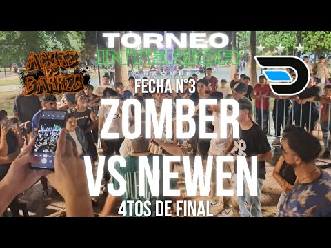 4TOS DE FINAL - NEWEN vs ZOMBER | TORNEO INTERIOR CHAQUEÑO FECHA 3 | REGIONAL DIAGO FREE