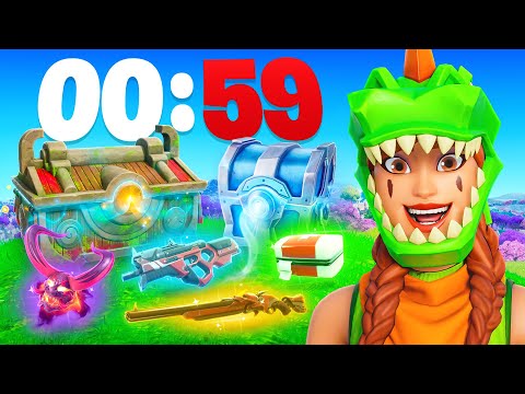 The 60 Seconds to Loot Challenge in Fortnite!