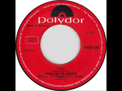 UK New Entry 1972 (154) Derek & The Dominos - Layla