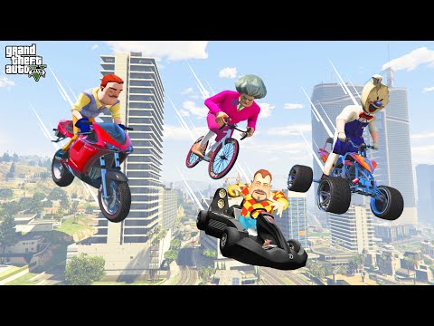 KÖTÜLER YARIŞMASINDA KİM KAZANACAK ? 😱 GTA 5 Efsane Yarışlar