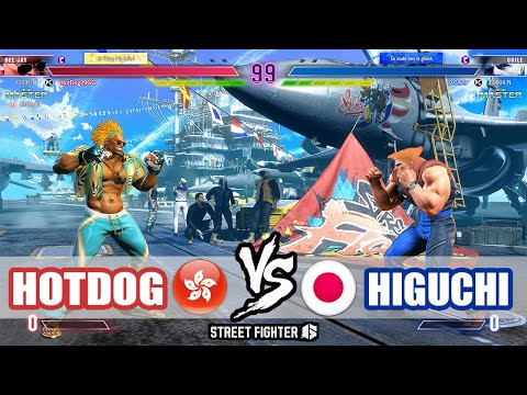 SF6 ➤ HotDog (Dee Jay) VS Higuchi (Guile)【Street Fighter 6】