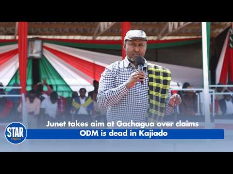 Junet takes aim at Gachagua over claims ODM is dead in Kajiado