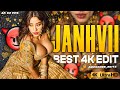 What Jhumka X Janhvi Kapoor Hot Edit Enchanting Dance Montage ️ 4k Edit