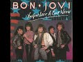 Bon Jovi You Give Love A Bad Name Karaoke