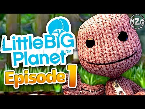10 YEARS! - LittleBigPlanet Gameplay Walkthrough - Episode 1 - The Gardens! Story Mode!