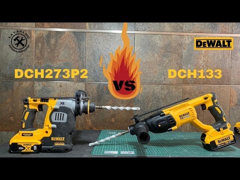 DEWALT akumuliatorinis perforatorius DCH273N SDS-PLUS, 18V, 2.1J be akumuliatoriaus ir kroviklio video