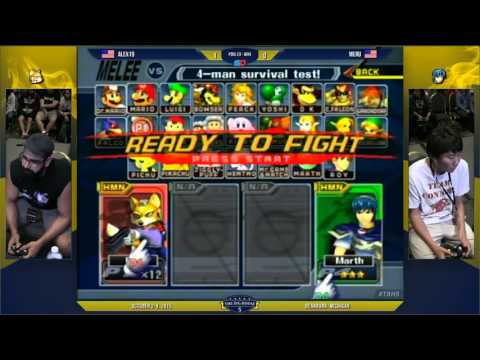 The Big House 5 - Singles - Pool E9 - WR4: Alex19 (Fox) vs Meru (Marth)