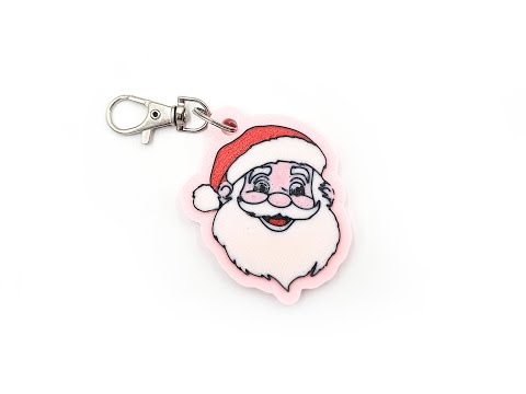 Santa Keyring