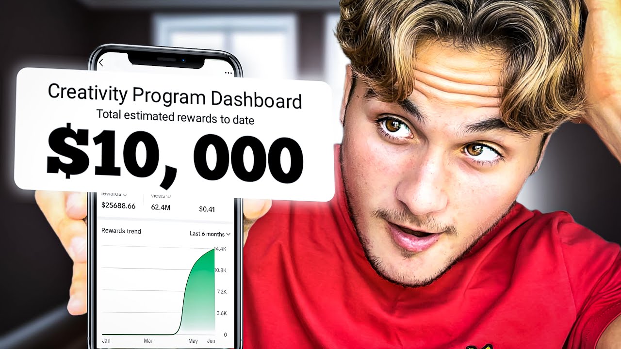 How Much I Made From The TikTok Creativity Program In 1 Month! | TikTok Series Episode 3