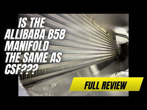 Is the b58 manifold from alibaba the same as CSF?Side by side comparison