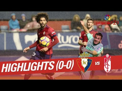 Resumen de Osasuna vs Granada CF (0-0)