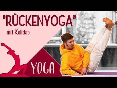 Rückenyoga Mittelstufe mit Kalidas - Yoga Vidya Live 09:15 Uhr 20.10.2020