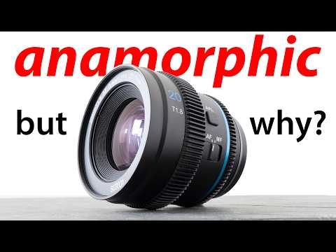 Become CINEMATIC! Sirui 20mm T1.8 Anamorphic lens review