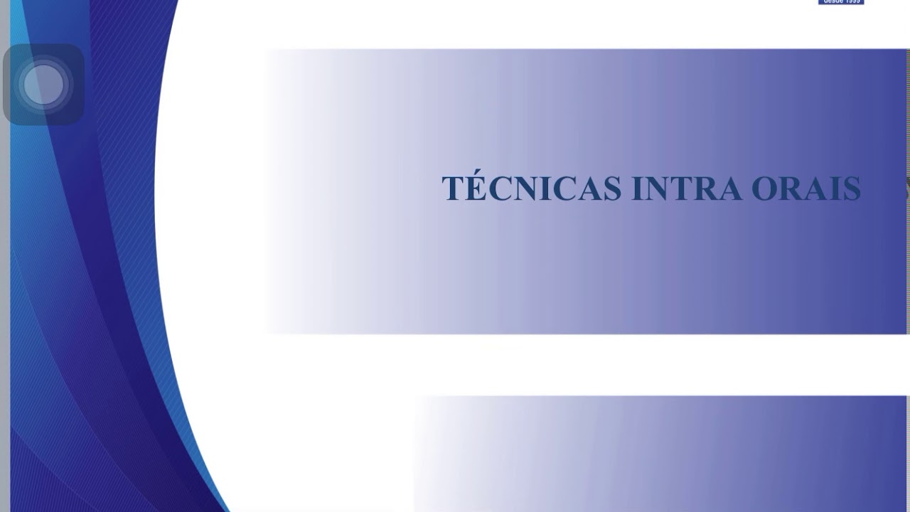 Técnicas intra-orais. Radiografia odontológica - ASB parte 1
