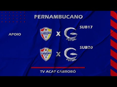 CAMPEONATO PERNAMBUCANO 2021 - ACAF X GARAPA | SUB-17 | SUB-20