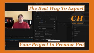 Best Export Settings for Premiere Pro | Quick Tip