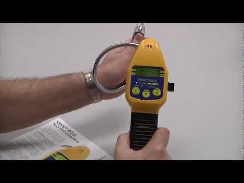 SENSIT® GOLD Gas Leak Detector Quick Start