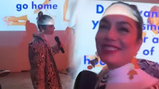 Vanessa Hudgens CRINGES Singing &#39;Sneakernight&#39; Karaoke!