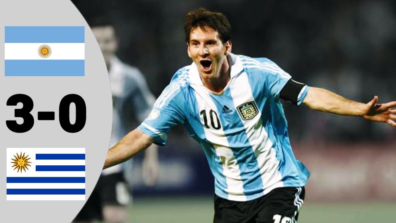 Argentina 3 × 0 Uruguay | Extended Highlight and All Goals [World Cup Qualifier- 2014 HD]