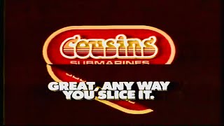 (1986) Cousins Subs - Milwaukee • Vincent Price 