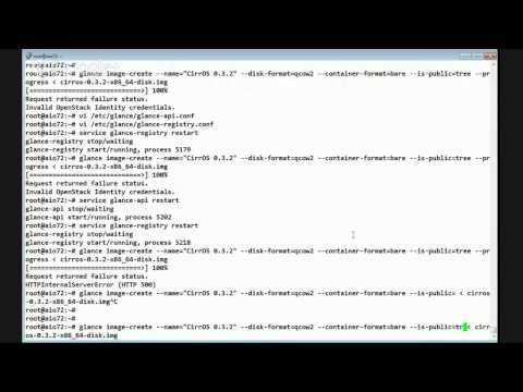 Icehouse - OpenStack 2 node deployment - Glance