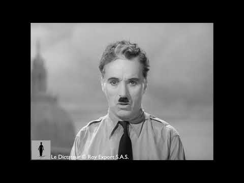 Charlie Chaplin - French version of the final speech from The Great Dictator