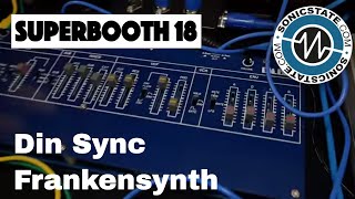 Video thumbnail for Superbooth 2018: Din Sync Gilbert Monosynth - A Frankensynth of Roland Flavours by sonicstate
