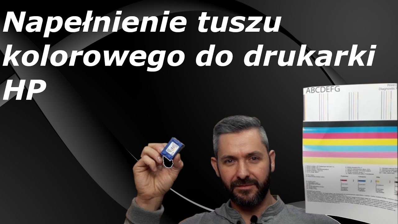 ~ (FB 339) Jak poprawnie napełnić tusz do drukarki hp kolorowy