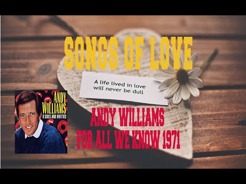 For All We Know video