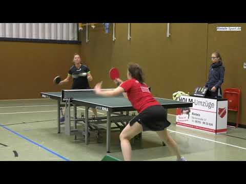 Tischtennis Bezirksliga Damen: TSV Steinbergen II gegen TTC Borstel II 4:8