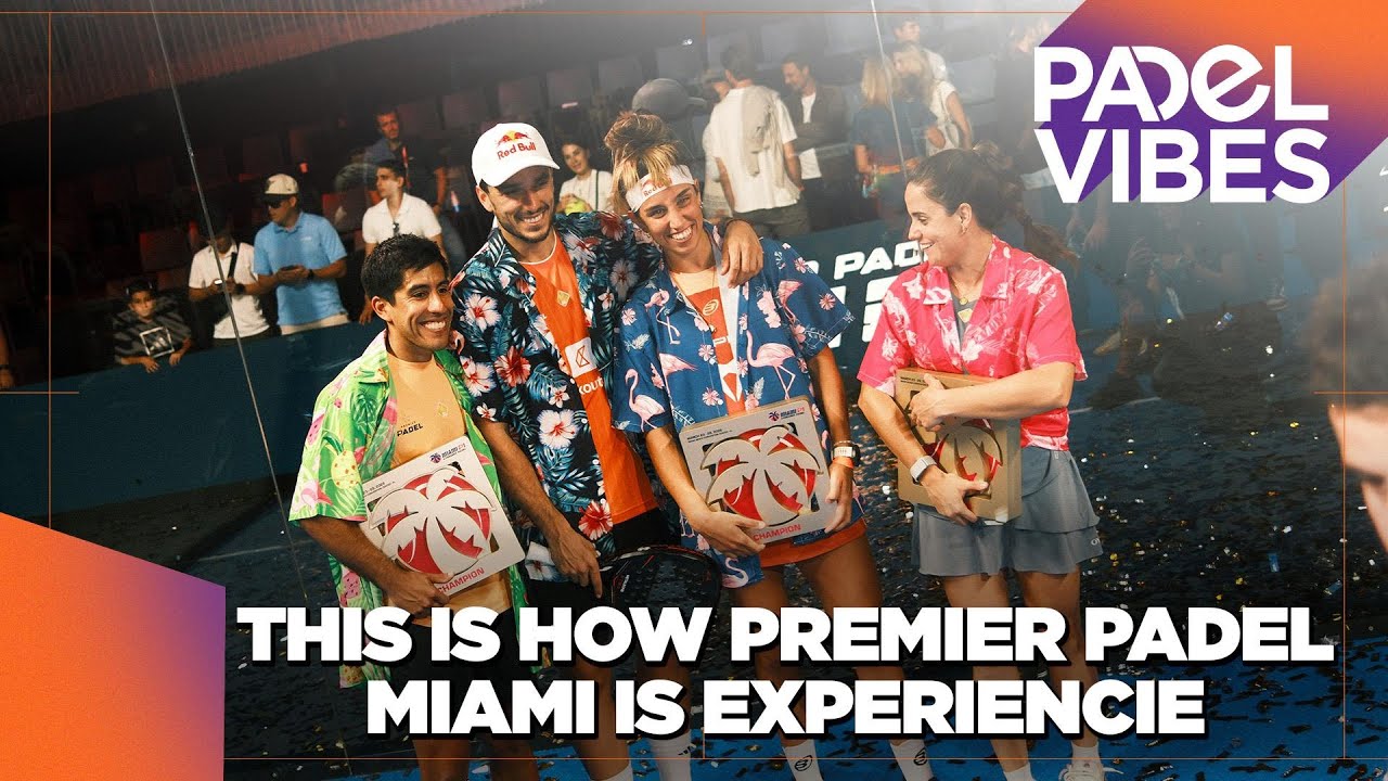 Padel Vibes 🌴🎾 | Inside Premier Padel Miami | beIN SPORTS USA