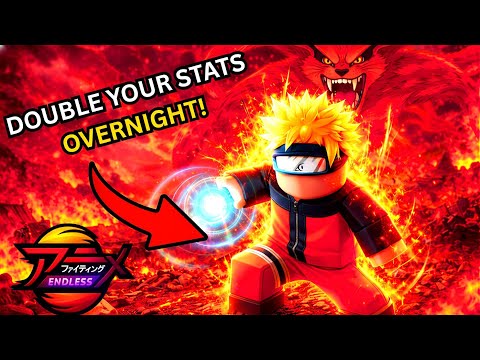 Double Your Stats Overnight Using These Tips! 🔥 | Anime Fighting Simulator: Endless