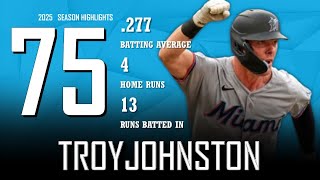 Troy Johnston || 2025 Miami Marlins Highlights